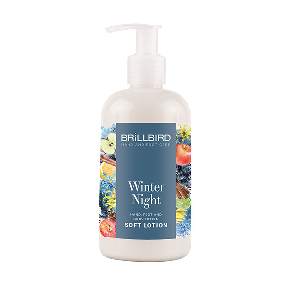 BrillBird - Winter Night - Kéz- és lábápoló krém - Soft lotion 250ml