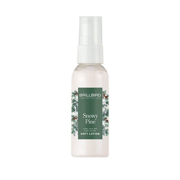 BrillBird - Snowy Pine - Kéz- és lábápoló krém - Soft lotion 50ml