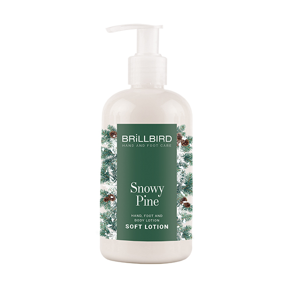 BrillBird - Snowy Pine - Kéz- és lábápoló krém - Soft lotion 250ml