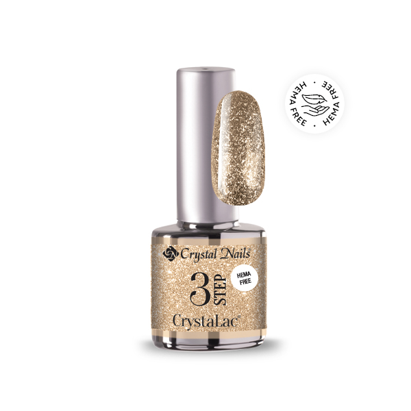 Crystal Nails - 3 STEP HEMA Free CrystaLac - 3S207FP (4ml)