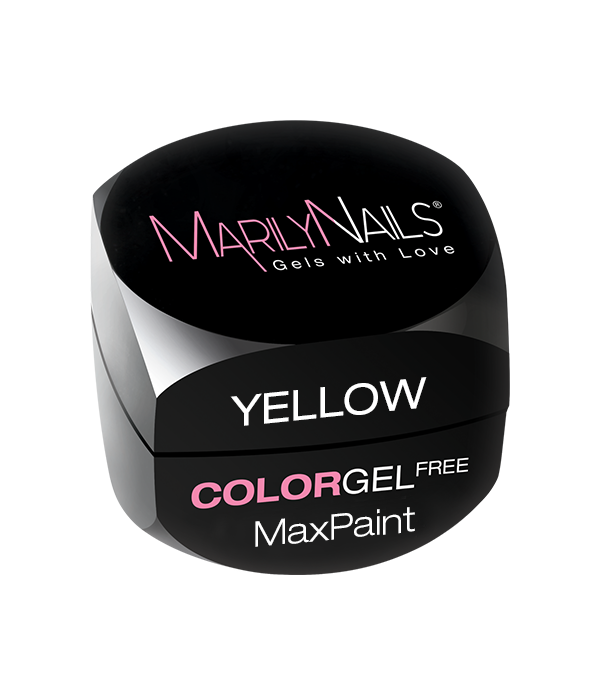 MarilyNails - MaxPaint Color gel Free - Yellow 3ml
