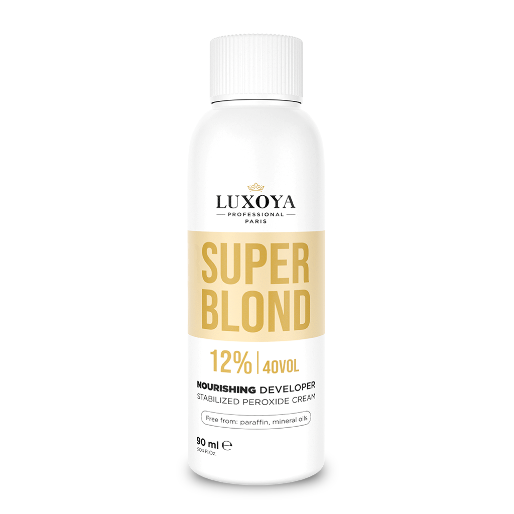 Luxoya Professional Paris - SUPERBLOND NOURISHING DEVELOPER - Előhívó folyadék (OXI) vol. 40/12% - 90ml