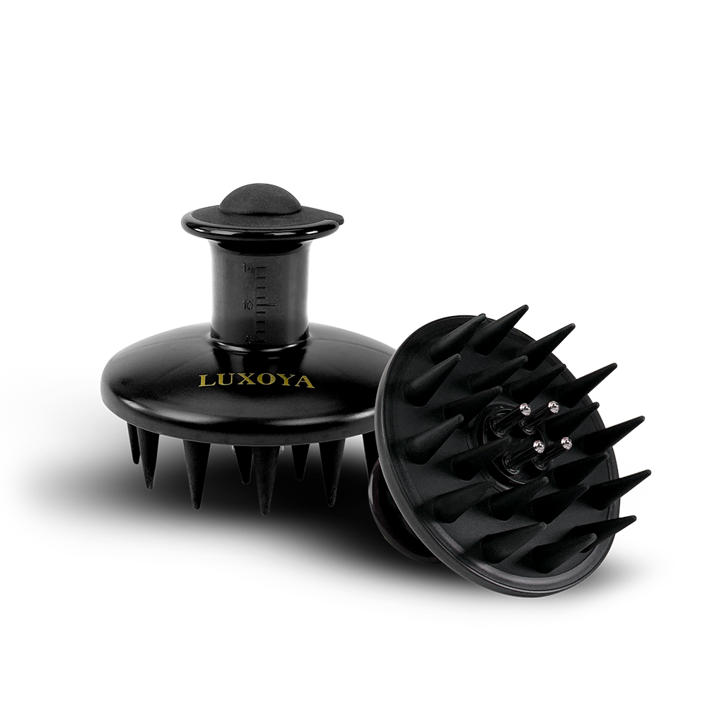 Luxoya Professional Paris - Fejbőrstimuláló masszázskefe - Applikátorral