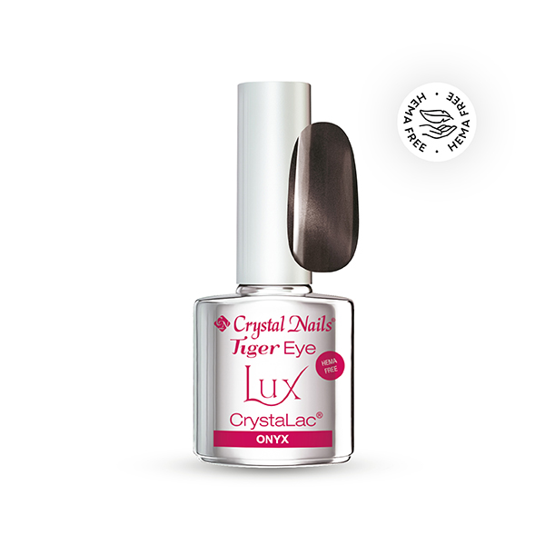 Crystal Nails - Tiger Eye Lux CrystaLac - Onyx (4ml)