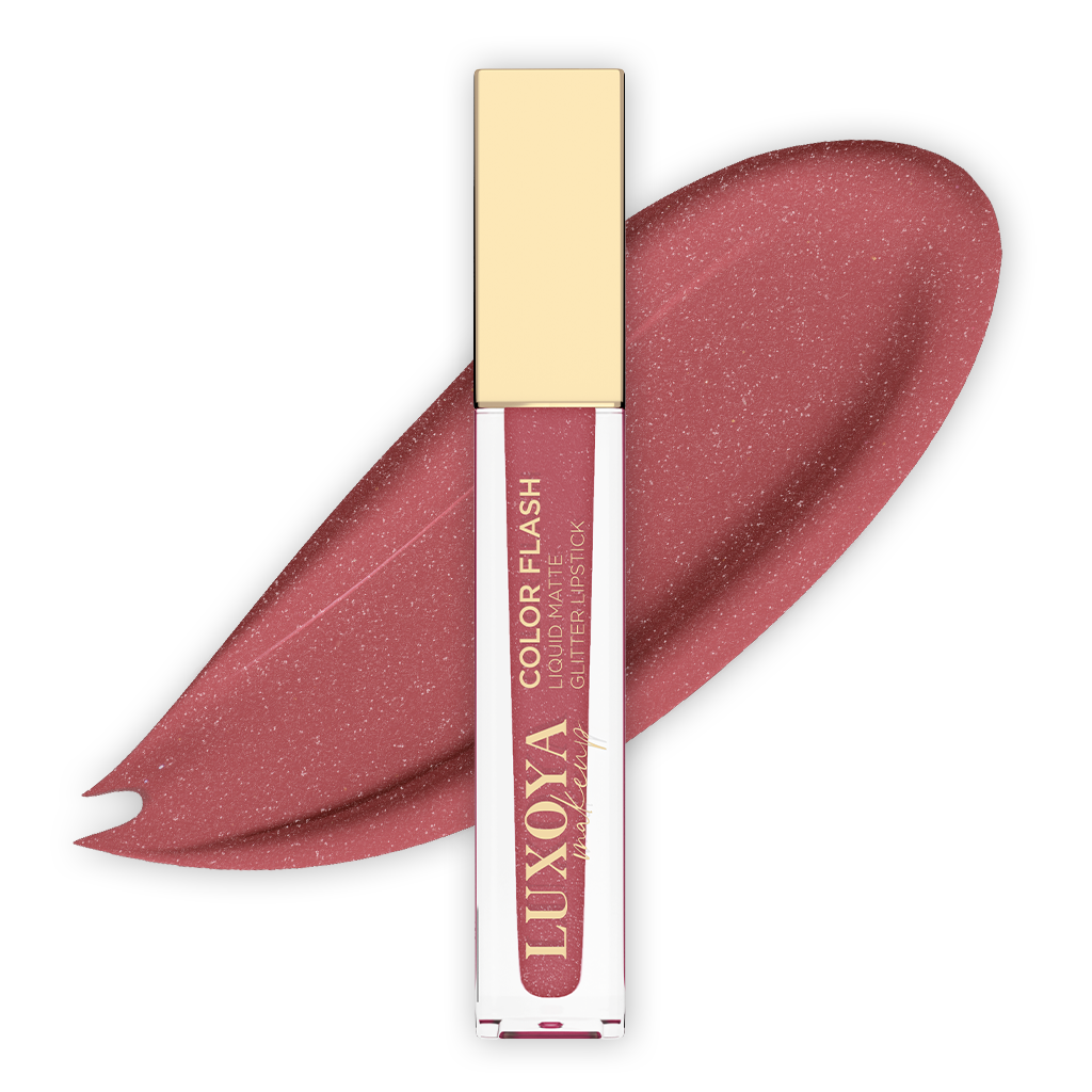 Luxoya Professional Paris - Color Flash Glitter Lipstick - 01