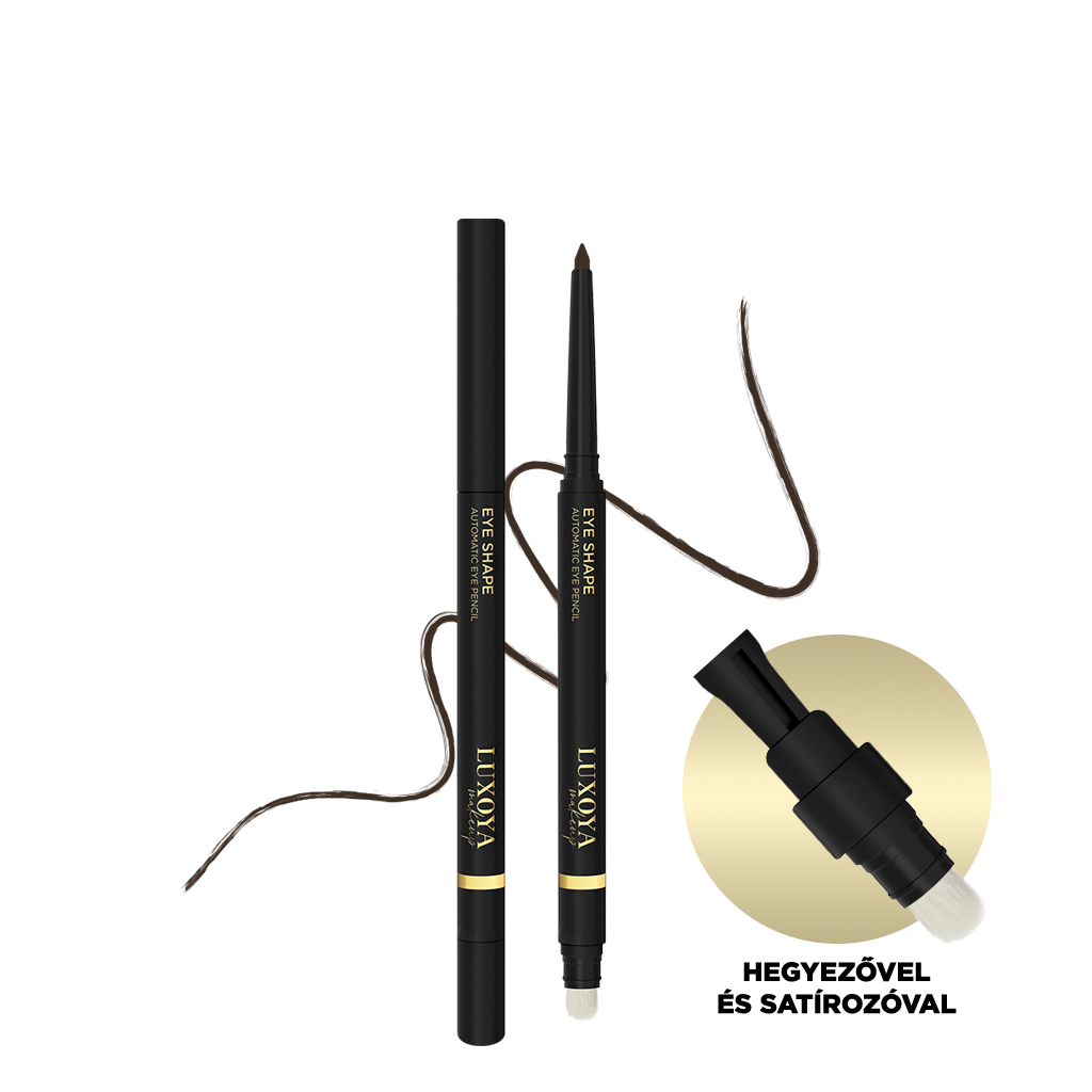 Luxoya Professional Paris - Eye Shape automatikus szemceruza 01/barna