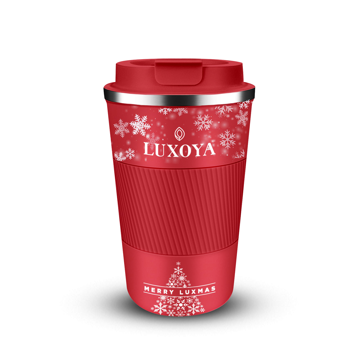 Luxoya Professional Paris - Hőtartó pohár - Karácsonyi piros