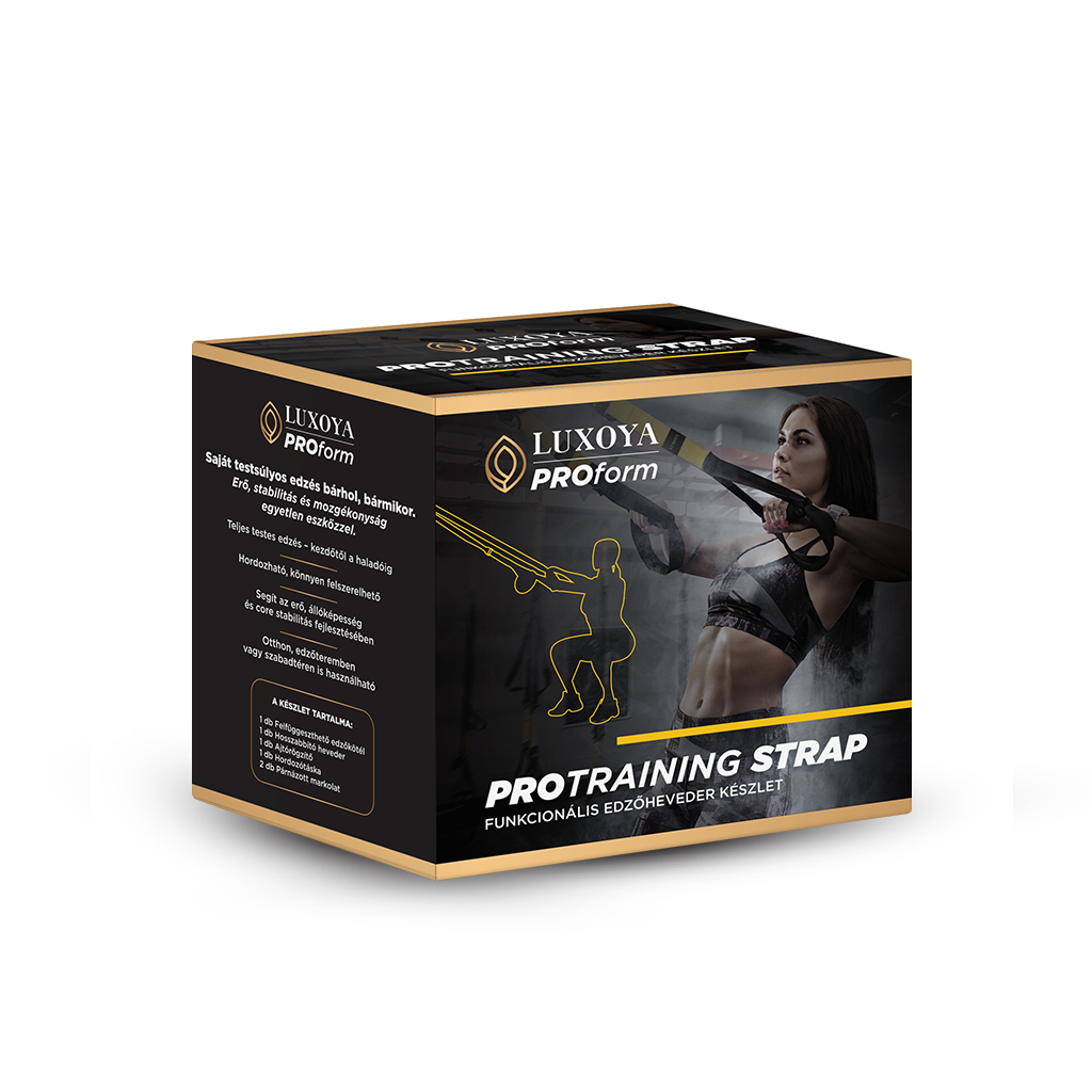 Luxoya Way of Life - PROTRAINING STRAP - Funkcionális edzőheveder - Sárga