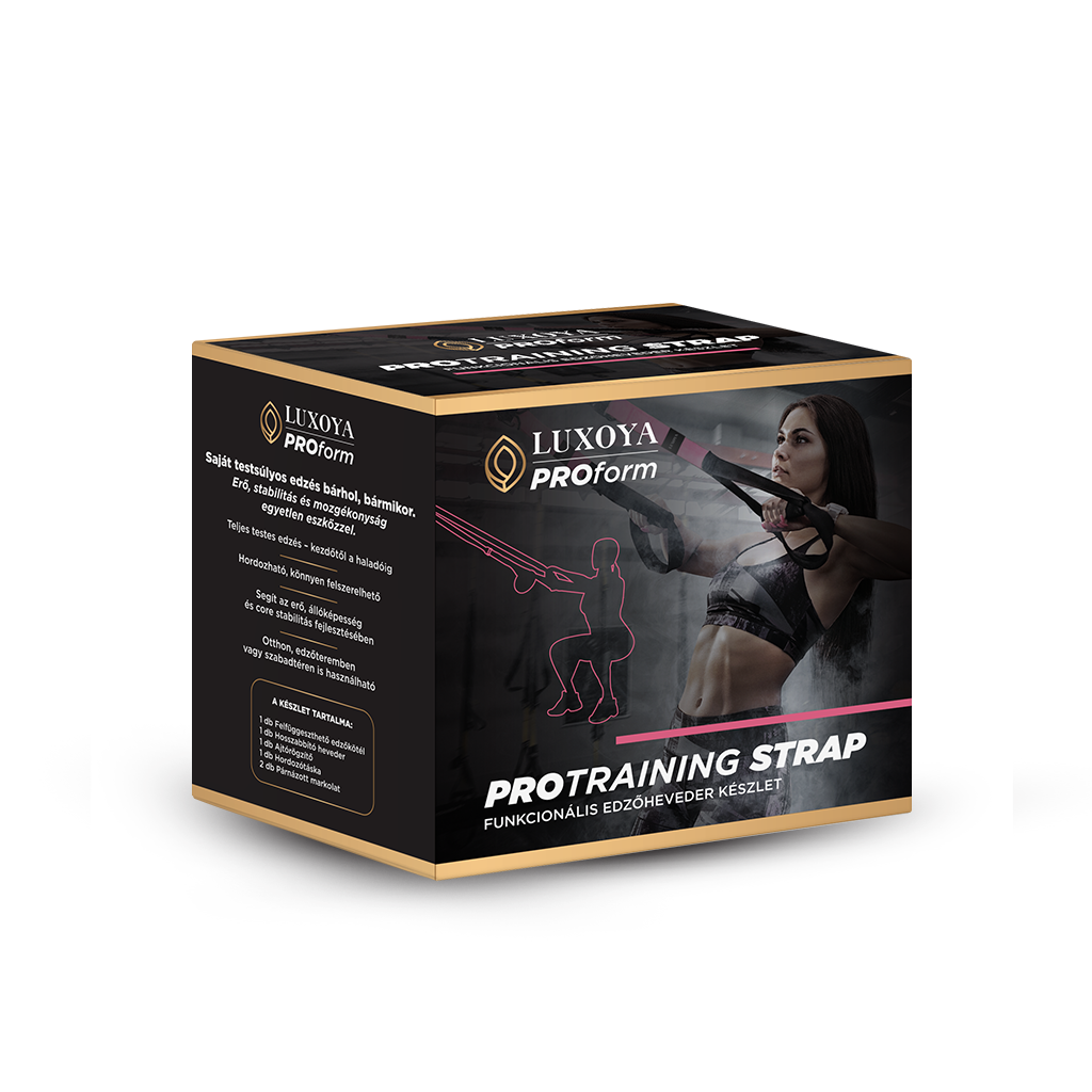 Luxoya Way of Life - PROTRAINING STRAP - Funkcionális edzőheveder - Rózsaszín