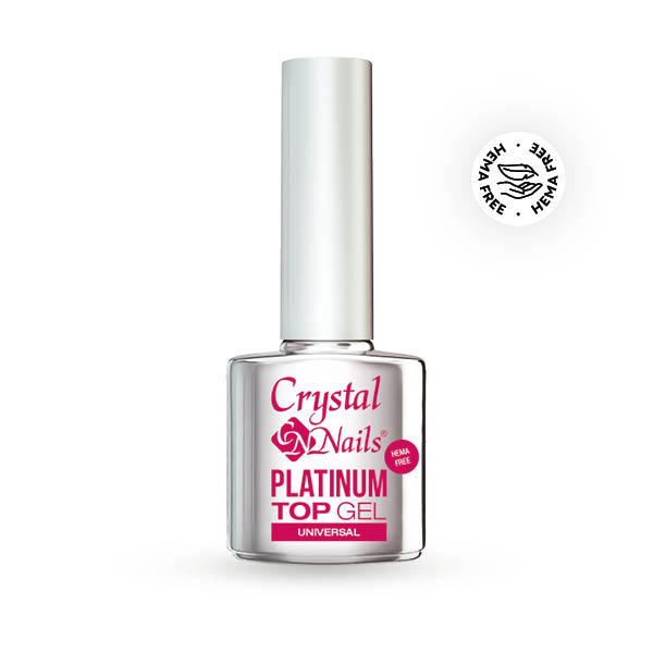 Crystal Nails - CN Platinum Top Gel - 8ml