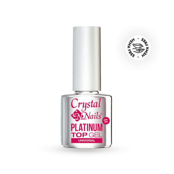 Crystal Nails - CN Platinum Top Gel - 4ml