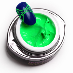 BrillBird - DESIGNER GEL 14 - NEON Green festőzselé 4,5ML