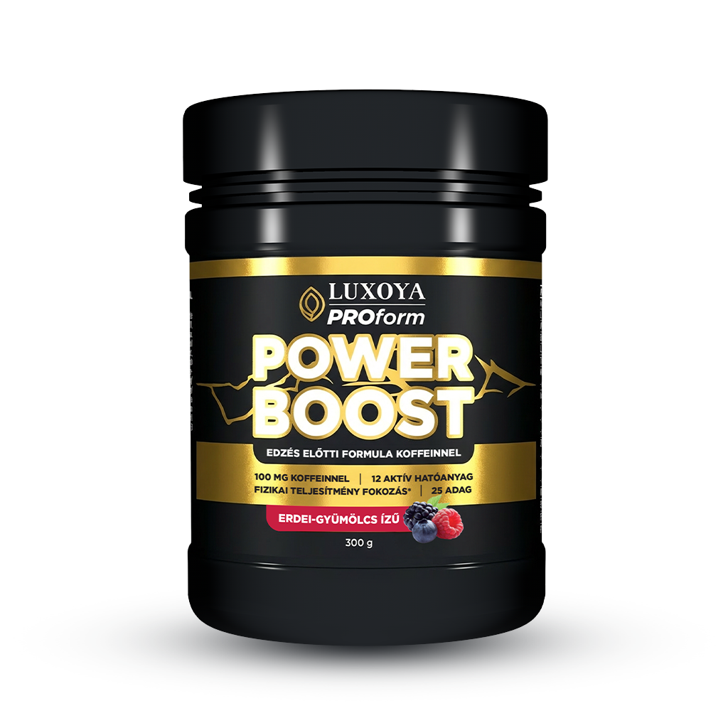 Luxoya Professional Paris - Luxoya Proform Power Boost – Edzés előtti Italpor - Erdei gyümölcs ízű - 300 g