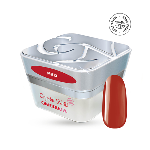 Crystal Nails - Ombre Gel - 07 Red 3ml