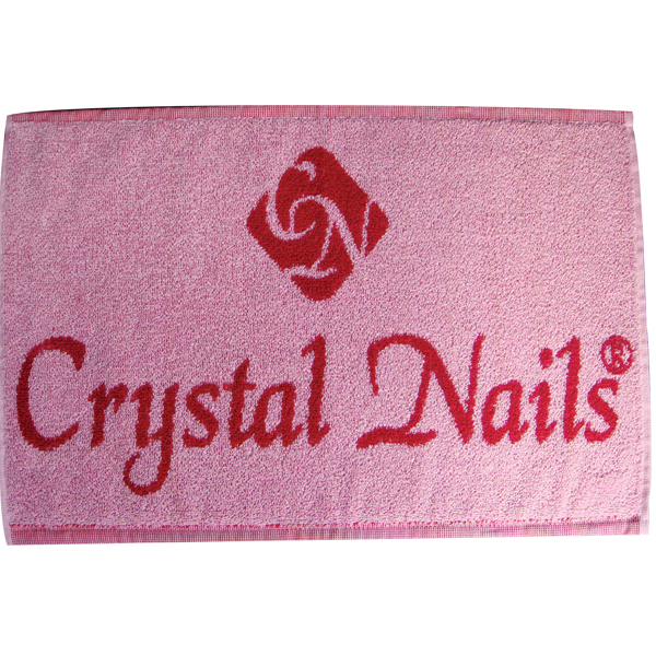 Crystal Nails - CN Frottír pamut törölköző - Pink