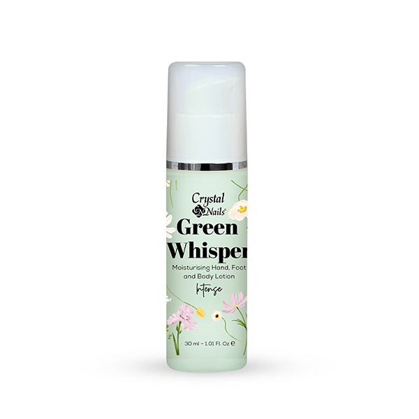 Crystal Nails - Moisturising Hand, Foot and Body Lotion - Green Whisper - Intense 30ml