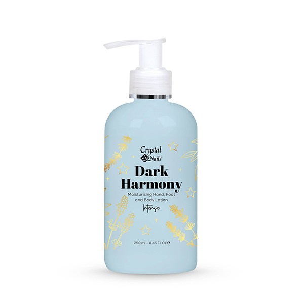 Crystal Nails - Moisturising Hand, Foot and Body Lotion - Dark Harmony - Intense 250ml