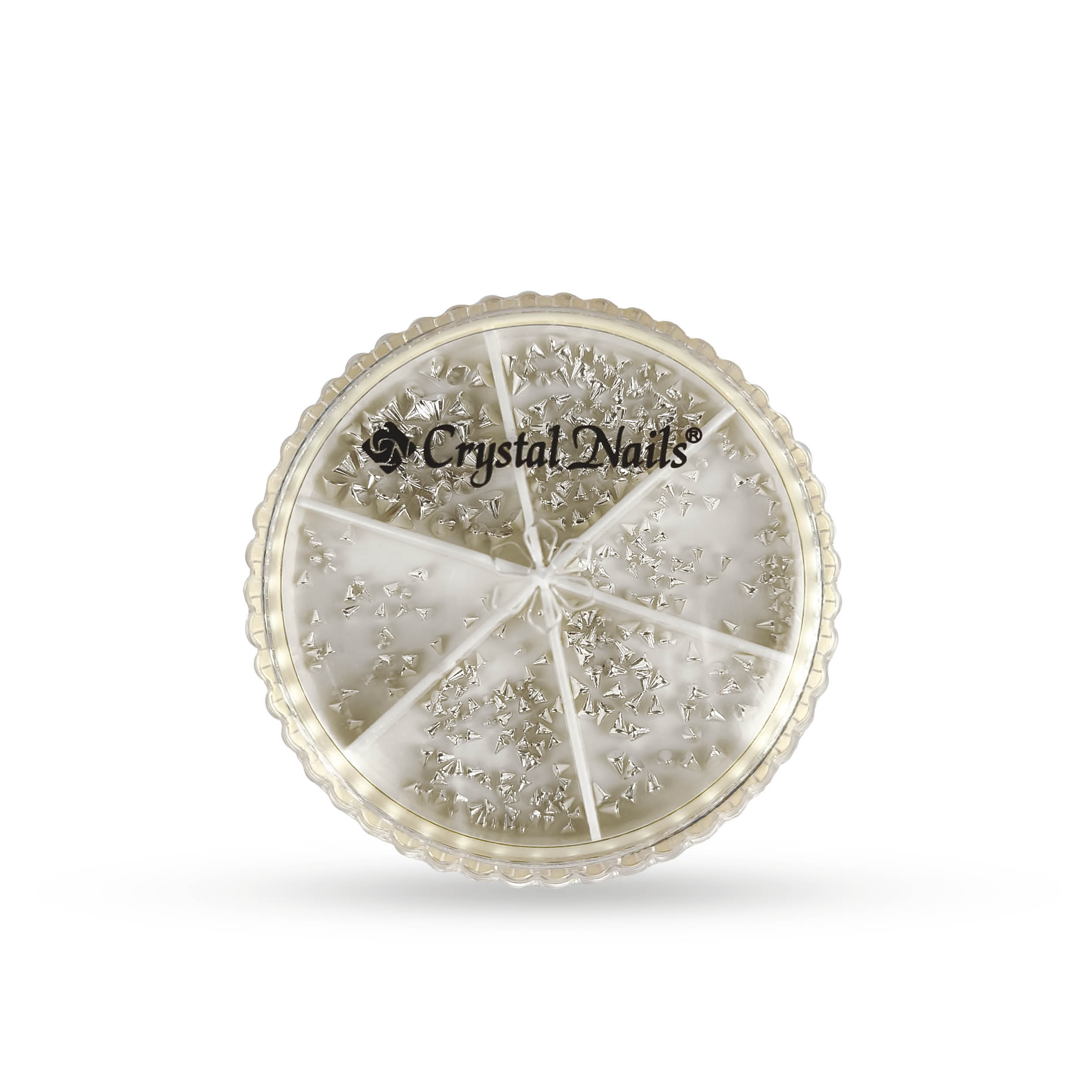 Crystal Nails - Metál körömszegecs - Ezüst