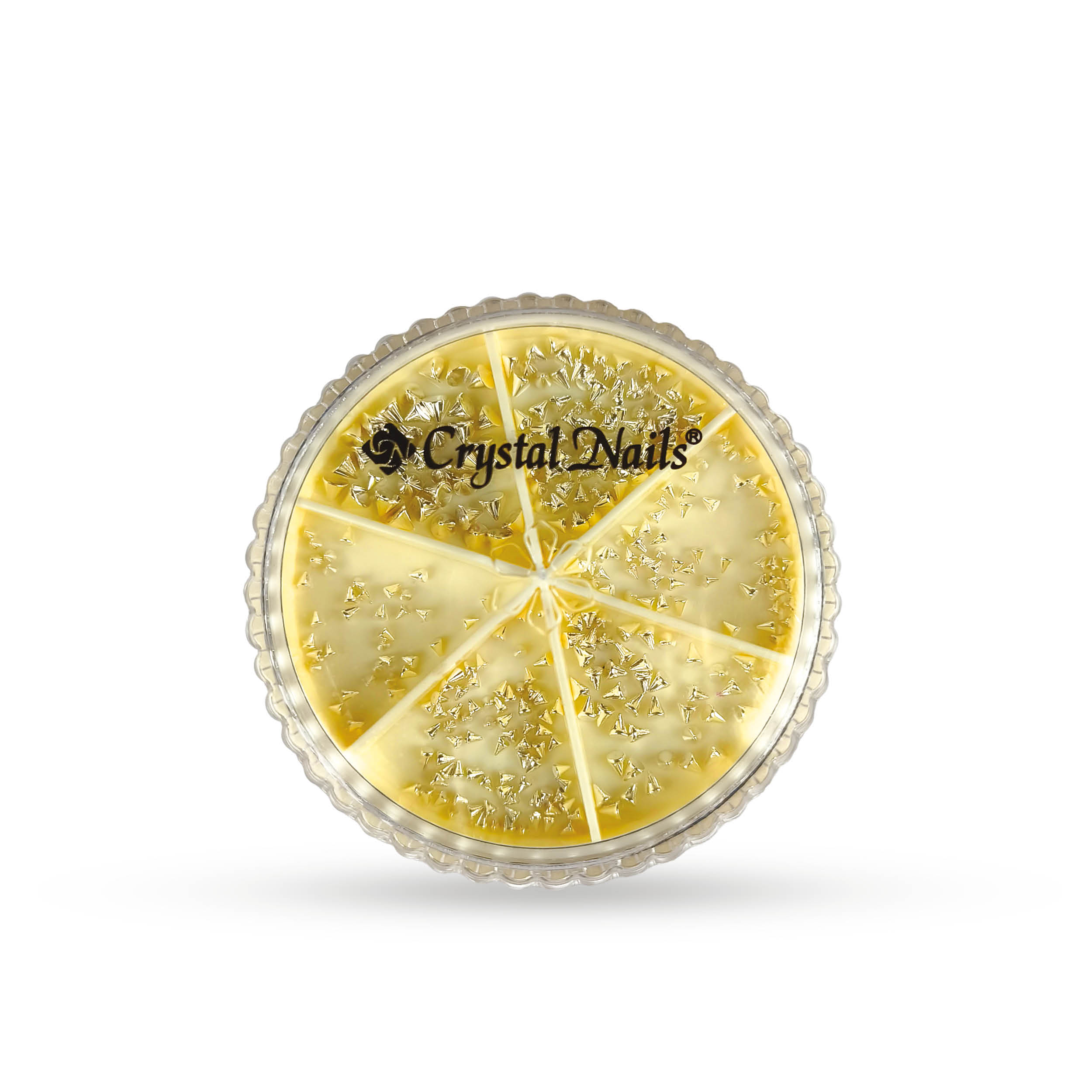 Crystal Nails - Metál körömszegecs - Arany