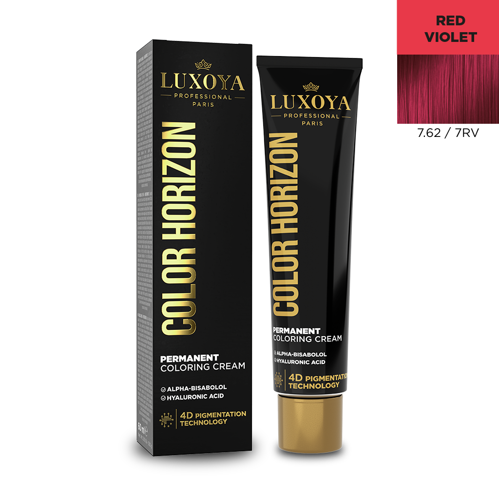 Luxoya Professional Paris - COLOR HORIZON - Ammóniás hajfesték 7.62/7RV - 60ml