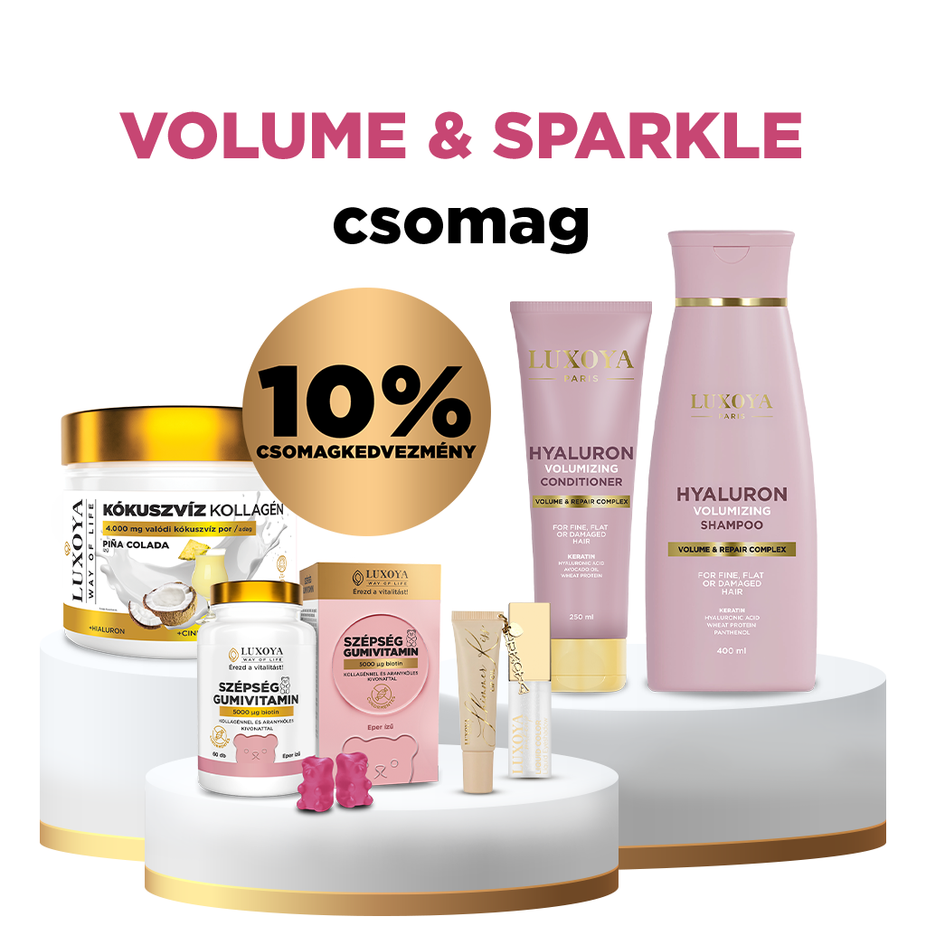 Luxoya Way of Life - Luxoya Volume & Sparkle csomag - 10% csomagkedvezmény