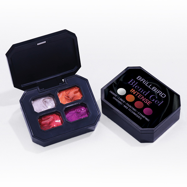 BrillBird - Blend Gel festőzselé paletta - Intense