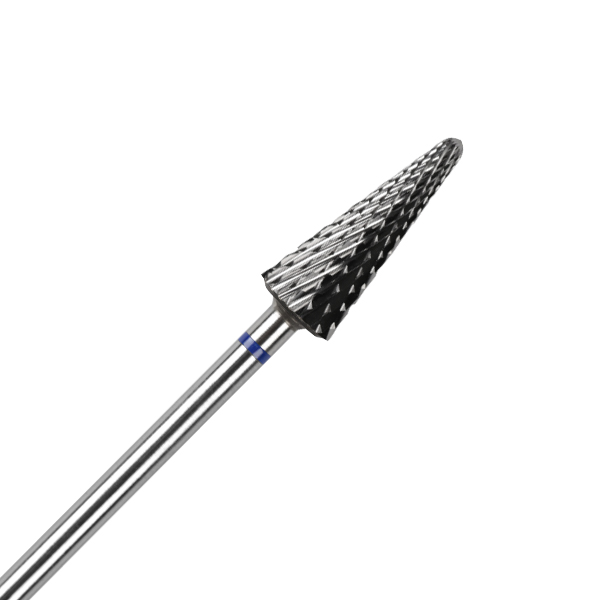 BrillBird - Karbid csiszolófej - kúpos kék