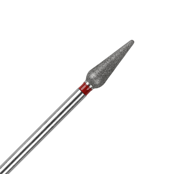 BrillBird - Gyémánt csiszolófej - sharp drop piros