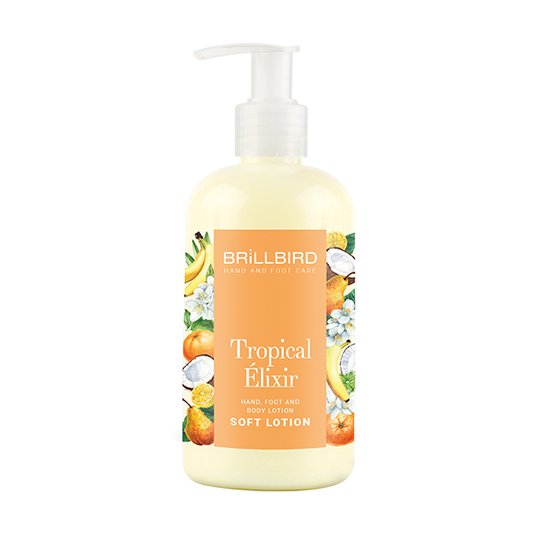BrillBird - Tropical Élixir - Kéz- és lábápoló krém - Soft lotion 250ml