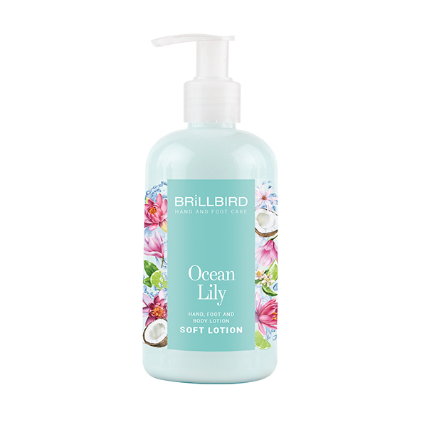 BrillBird - Ocean Lily - Kéz- és lábápoló krém - Soft lotion 250ml