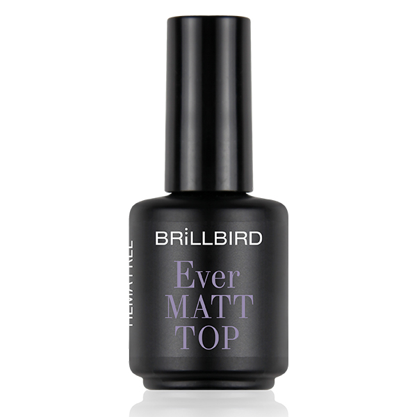 BrillBird - Ever Matt Top – velúr matt fedőzselé 15ml