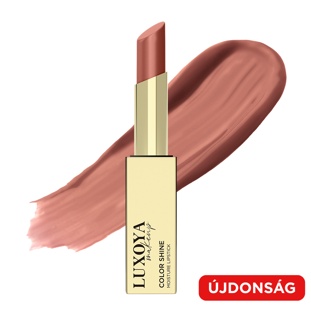 Luxoya Makeup - Luxoya Color Shine hidratáló rúzs 07- fényes hatású, balzsamos rúzs