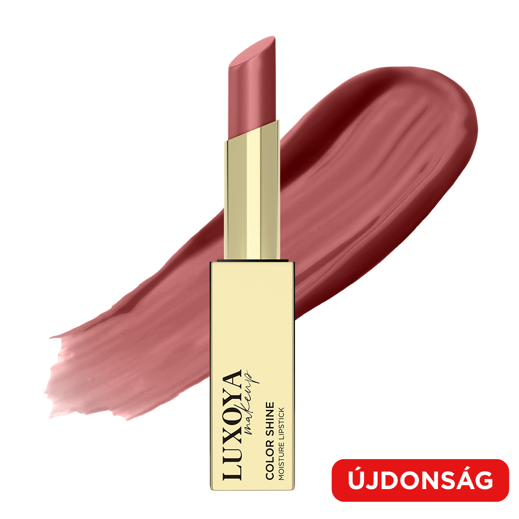Luxoya Makeup - Luxoya Color Shine hidratáló rúzs 08 - fényes hatású, balzsamos rúzs