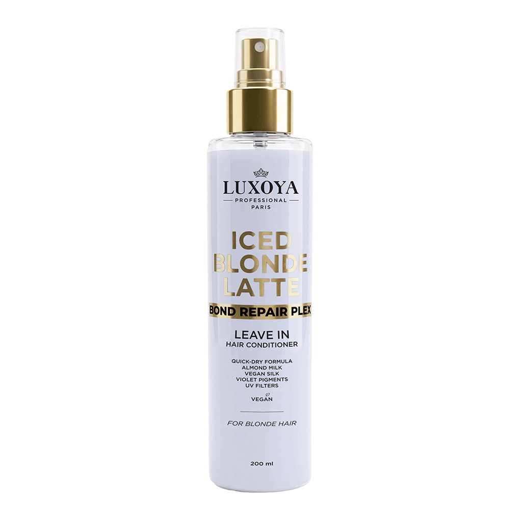 Luxoya Professional Paris - Iced Blonde Latte - multifunkcionális hajban maradó hajápoló szőkített hajra