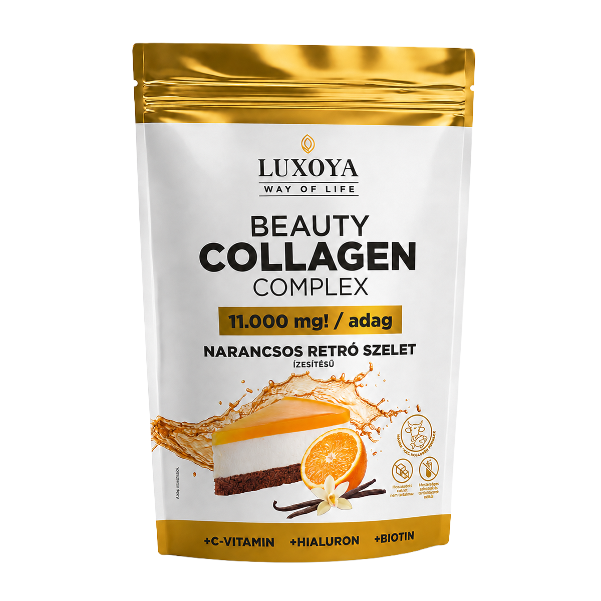 Luxoya Way of Life - Beauty Collagen Complex - Narancsos retró szelet - 300g