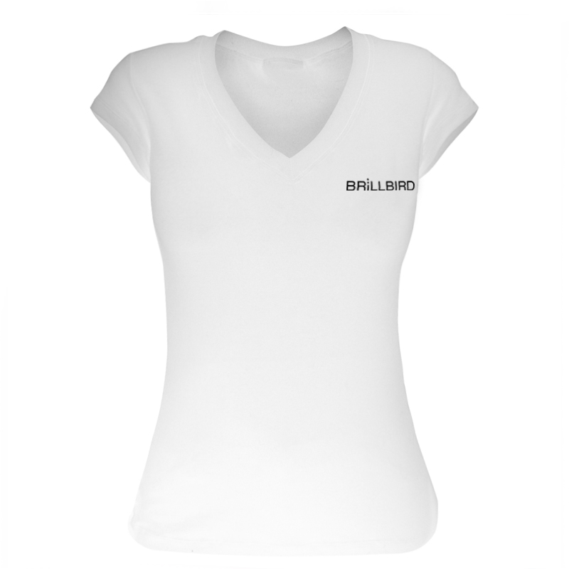 BrillBird - BB Póló fehér - S