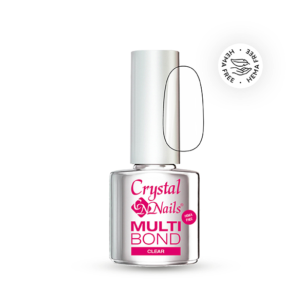 Crystal Nails - MultiBond Base gel - Clear 4ml