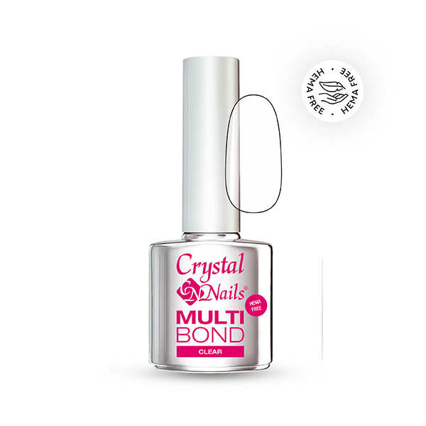 Crystal Nails - MultiBond Base Gel - Clear 8ml