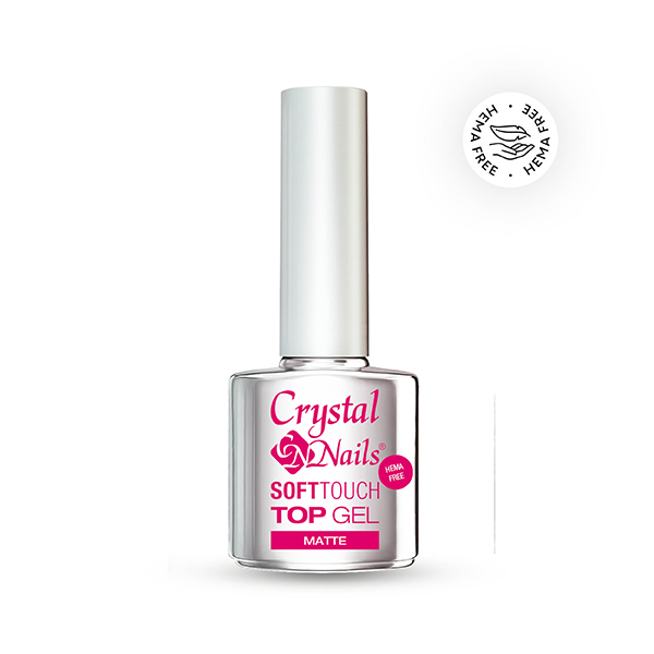Crystal Nails - Soft Touch Matte Top Gel - 8ml