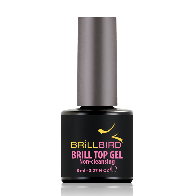 BrillBird - BRILL TOP GEL FIXÁLÁS-MENTES FÉNY 8ml