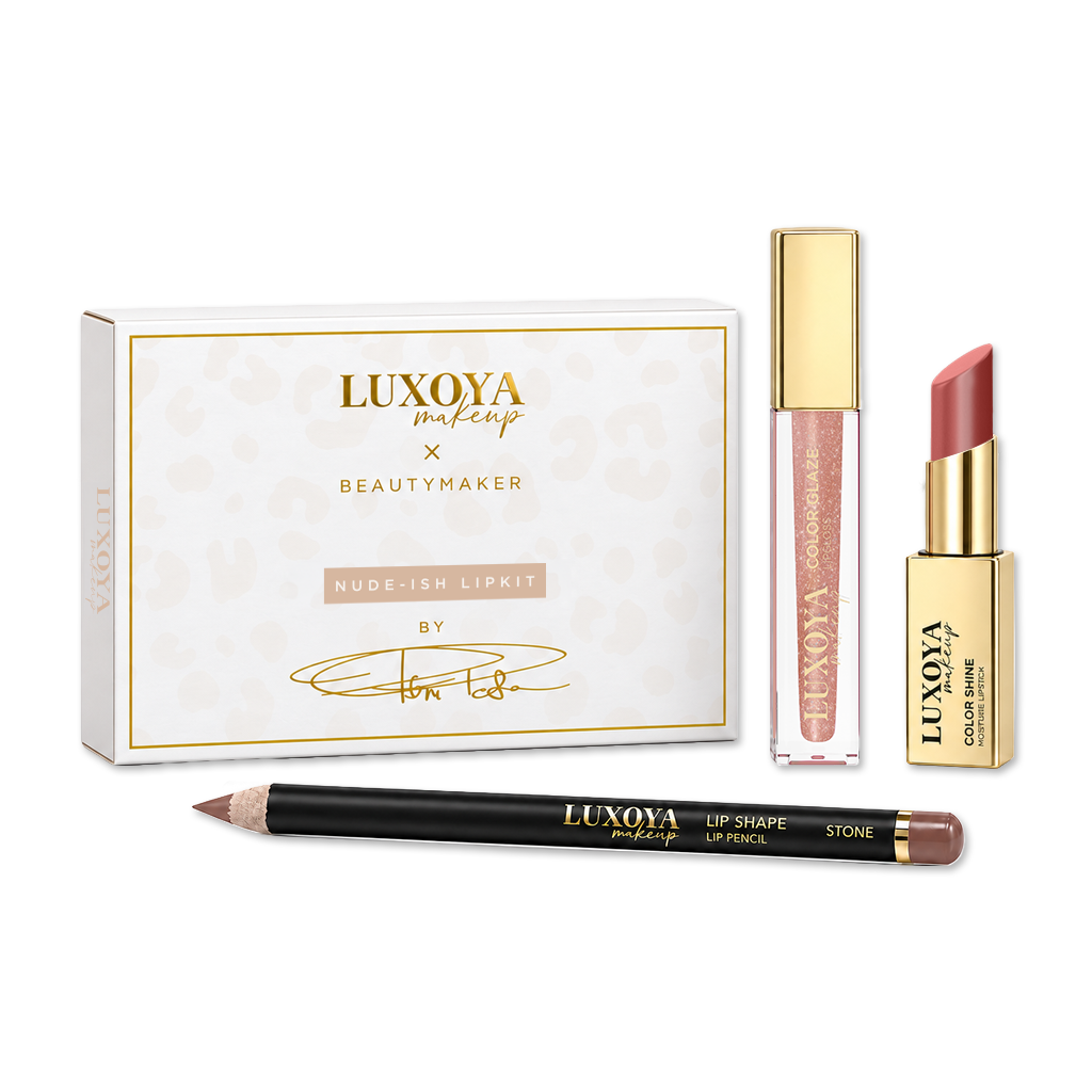 Luxoya Makeup - Luxoya x Beauty Maker LipKit | NUDE-ish