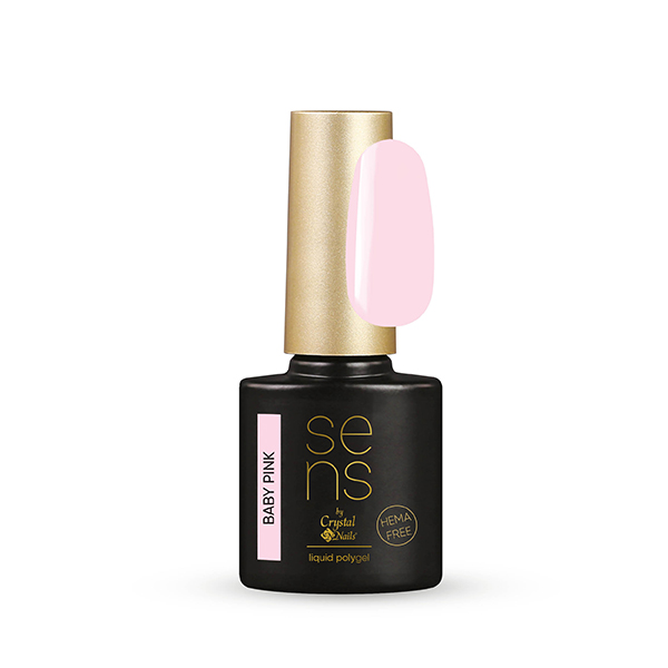 Crystal Nails - SENS Liquid Polygel Baby Pink - 10ml