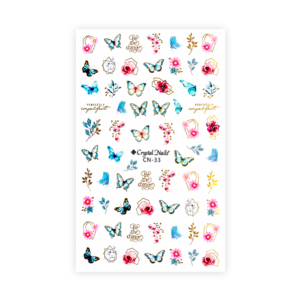 Crystal Nails - CN Körömmatrica (CN-33)