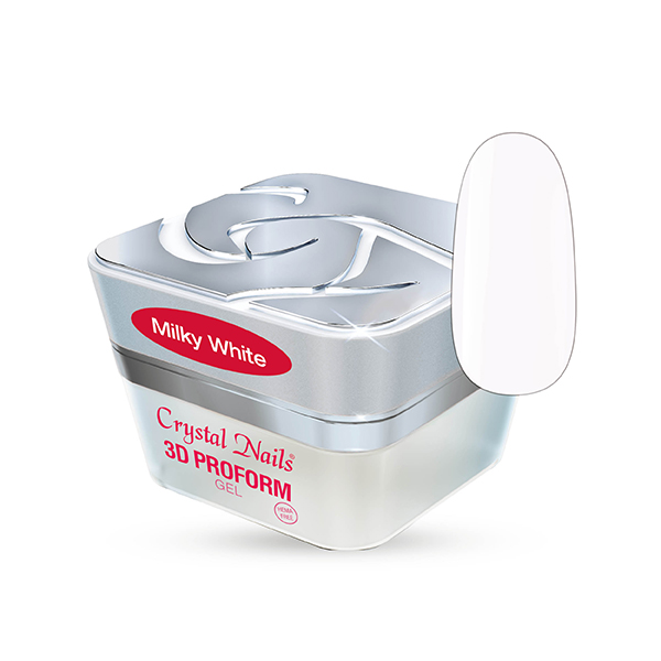 Crystal Nails - 3D ProForm Gel - Milky White 5ml