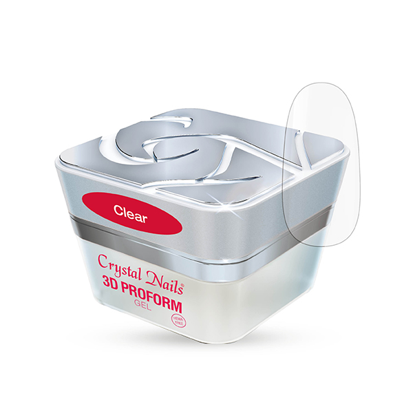 Crystal Nails - 3D ProForm Gel - Clear 5ml