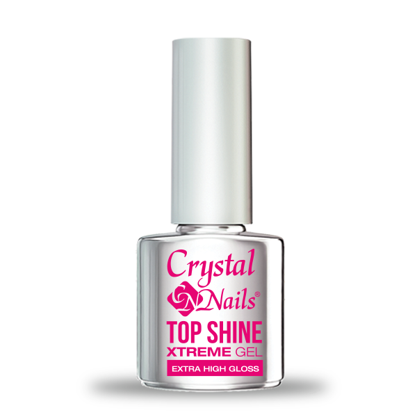 Crystal Nails - Xtreme Top Shine átlátszó fényzselé (Clear) - 4ml