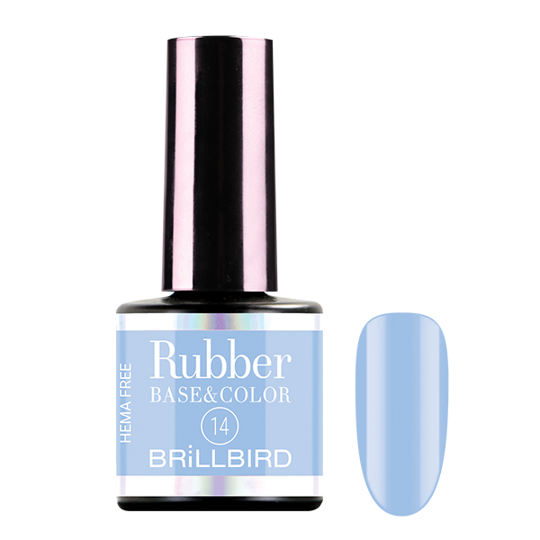 BrillBird - HEMA Free Rubber Gel Base&Color - 14 - 8ml