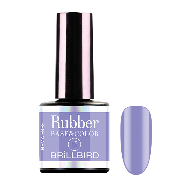 BrillBird - HEMA Free Rubber Gel Base&Color - 15 - 8ml