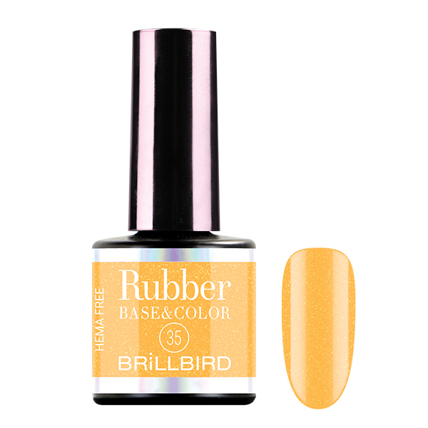BrillBird - HEMA Free Rubber Gel Base&Color - 35 - 8ml