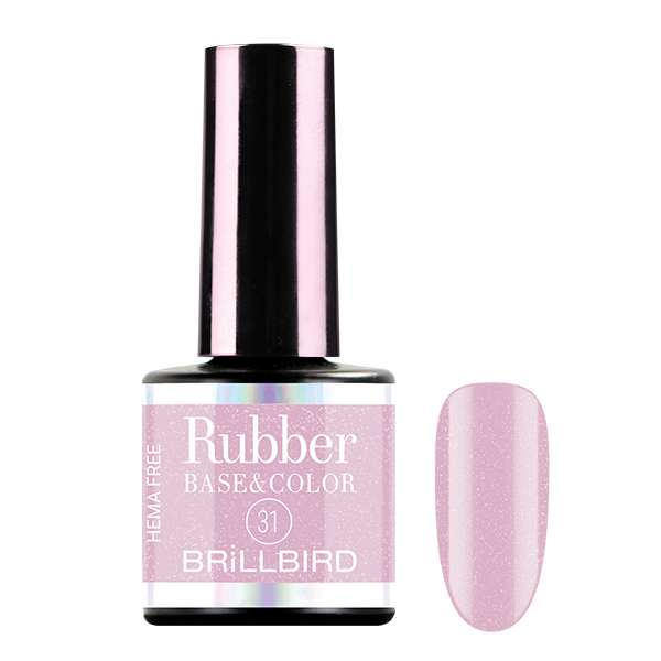 BrillBird - HEMA Free Rubber Gel Base&Color - 31 - 8ml